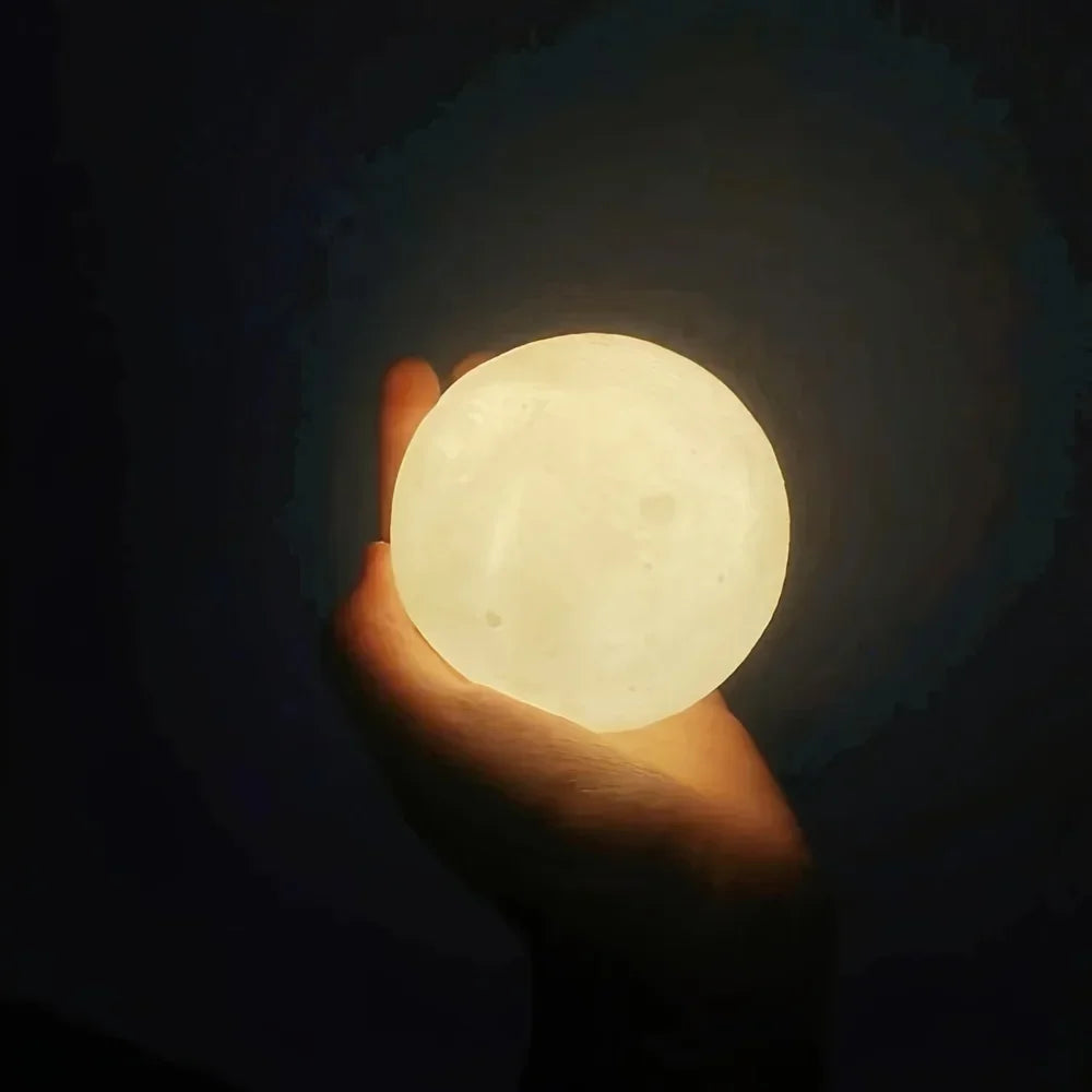 Children's Day Hand-painted Moon Light